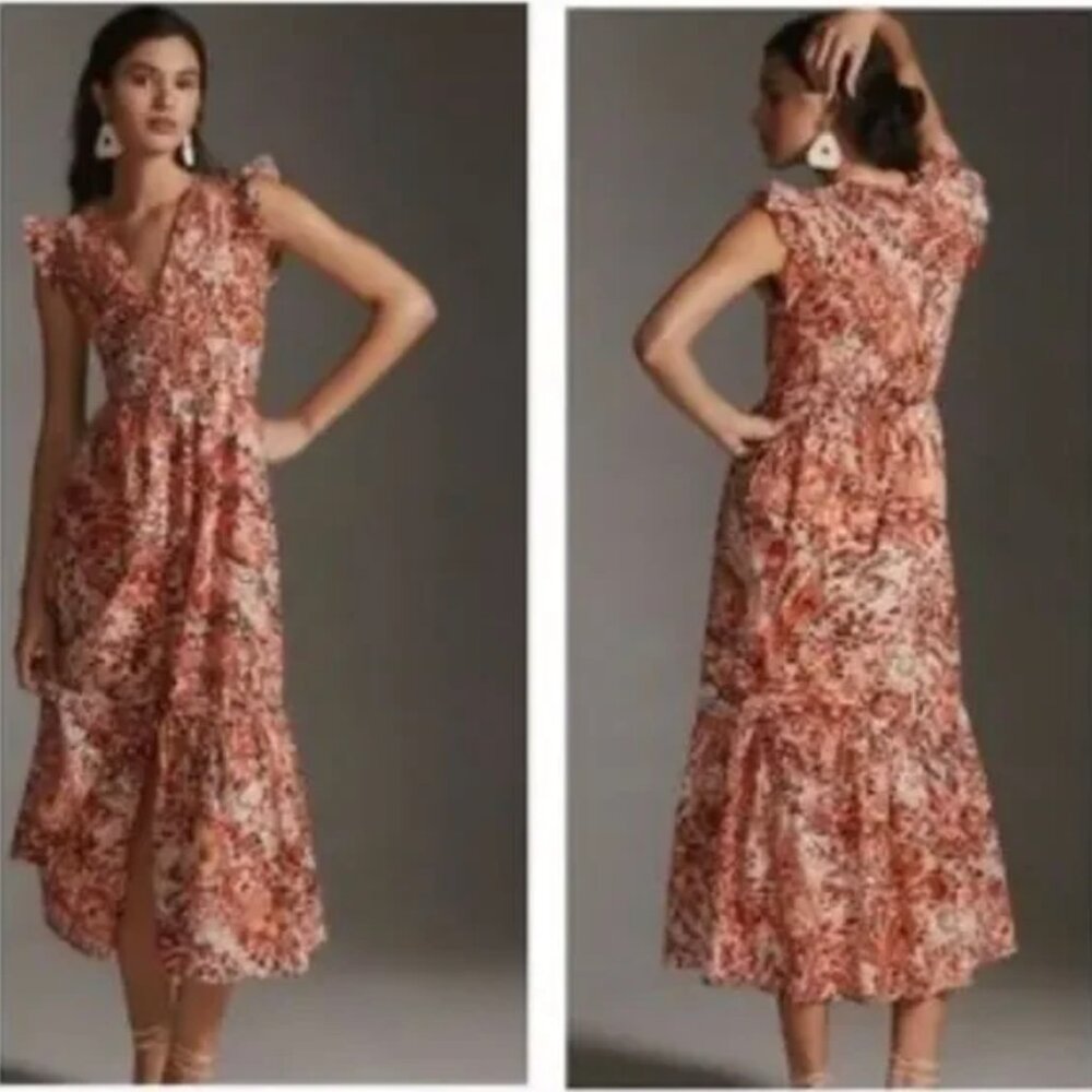 Anthropologie Peregrine Maxi Dress, XS